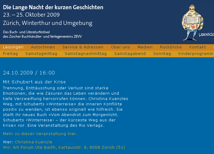 Link zur Seite des Z�rcher Buchh�ndler- und Verlegervereins