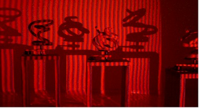 Maria Eitle-Vozar Installation mit Licht und Musik, 2005