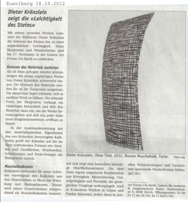 Z�riberg 18.10.12 Artikel Andreas Minor - Dieter Kr�nzlein