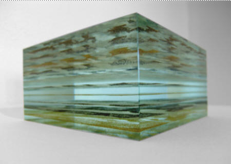 Wechsler an der Messer Kunst Z�rich 2010 am Stand von Ute Barth