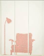 Meike Entenmann Ausgefranste Erinnerungen 2009/10 - Installation @ Ute Barth, Z�rich